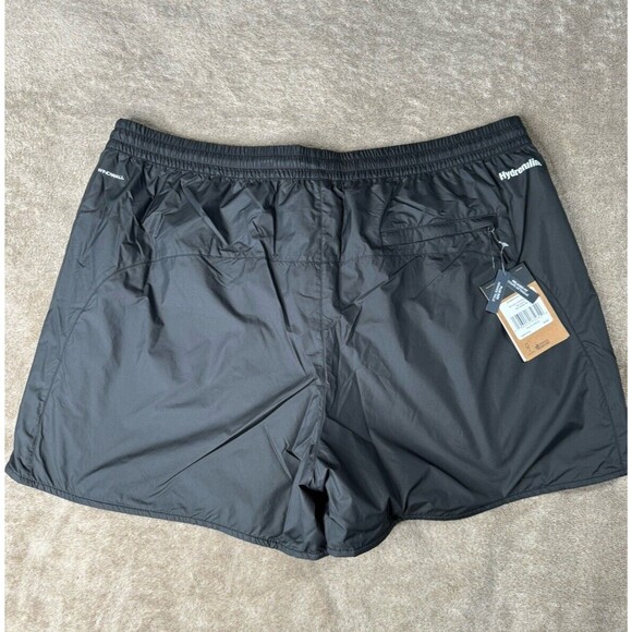 The North Face Hydrenaline Women Plus 2XLActive Shorts Black Hiking Windwall $50 - Picture 2 of 13